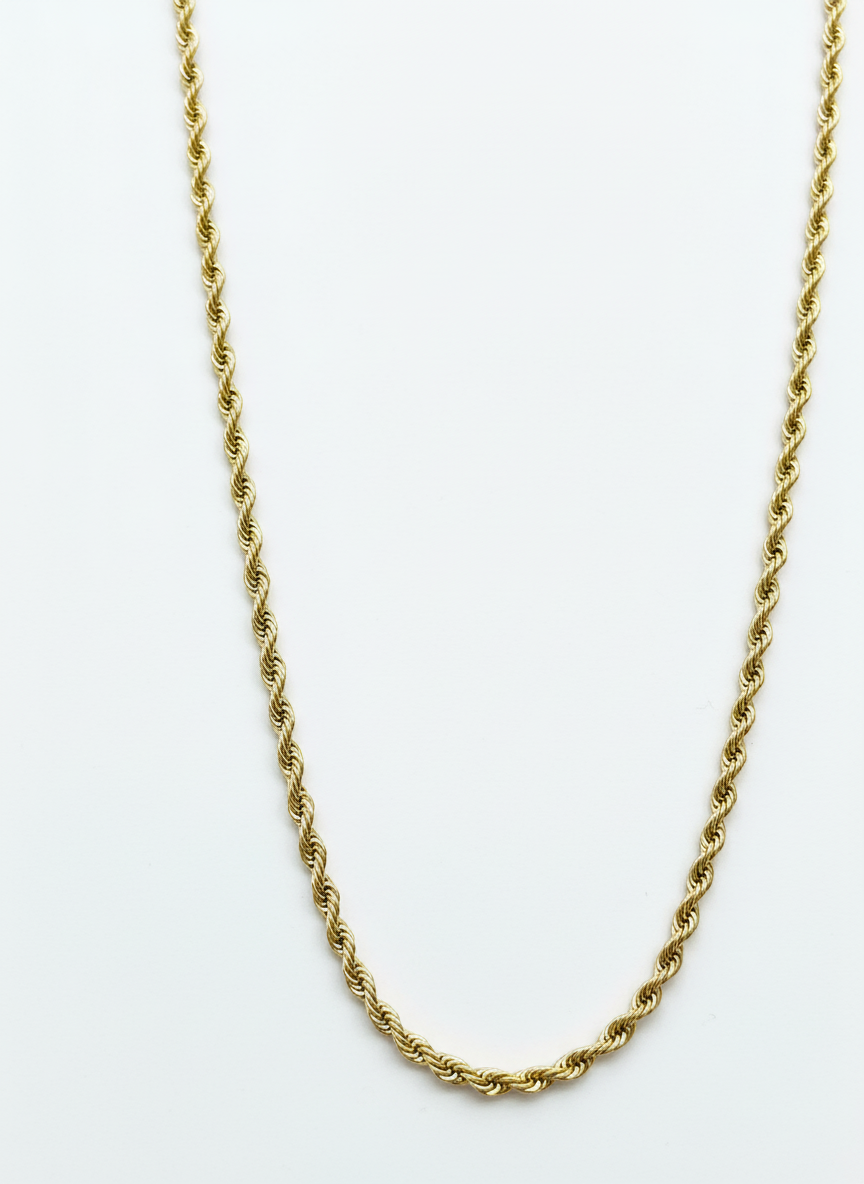 The Layered Rope Necklace 18K Gold Plated