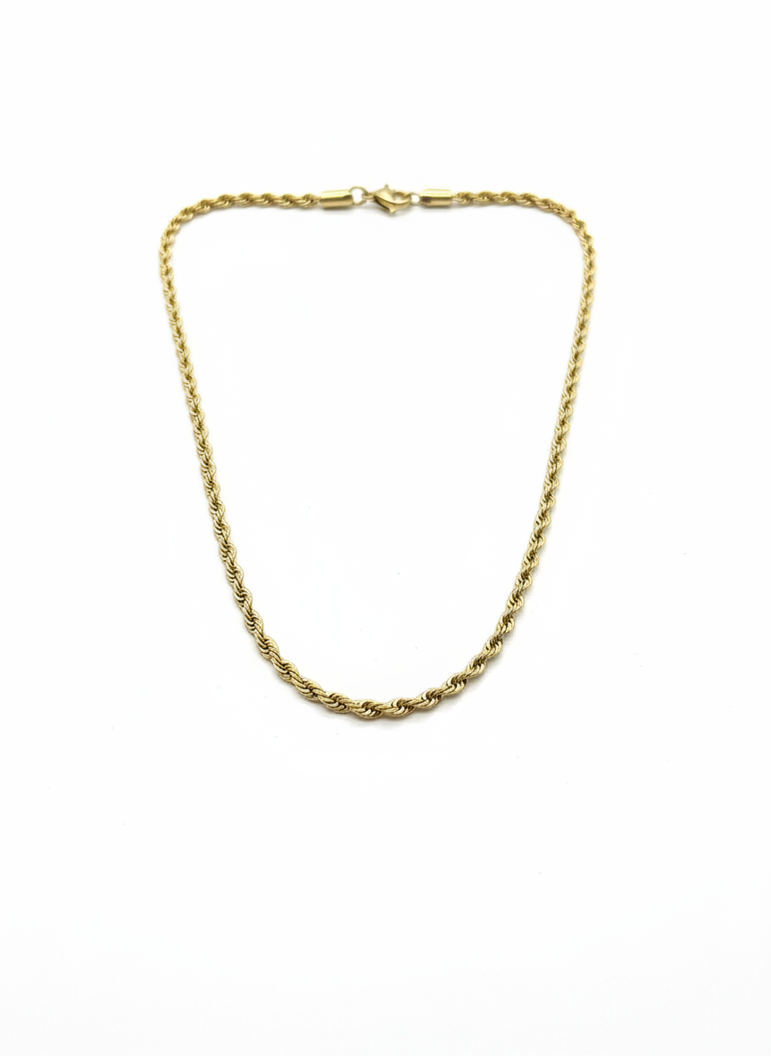 The Layered Rope Necklace 18K Gold Plated
