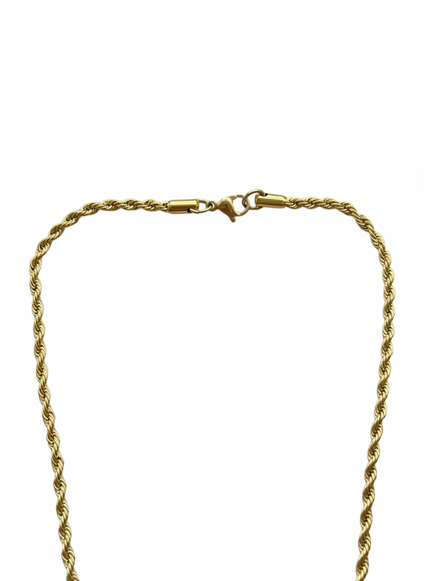 The Layered Rope Necklace 18K Gold Plated