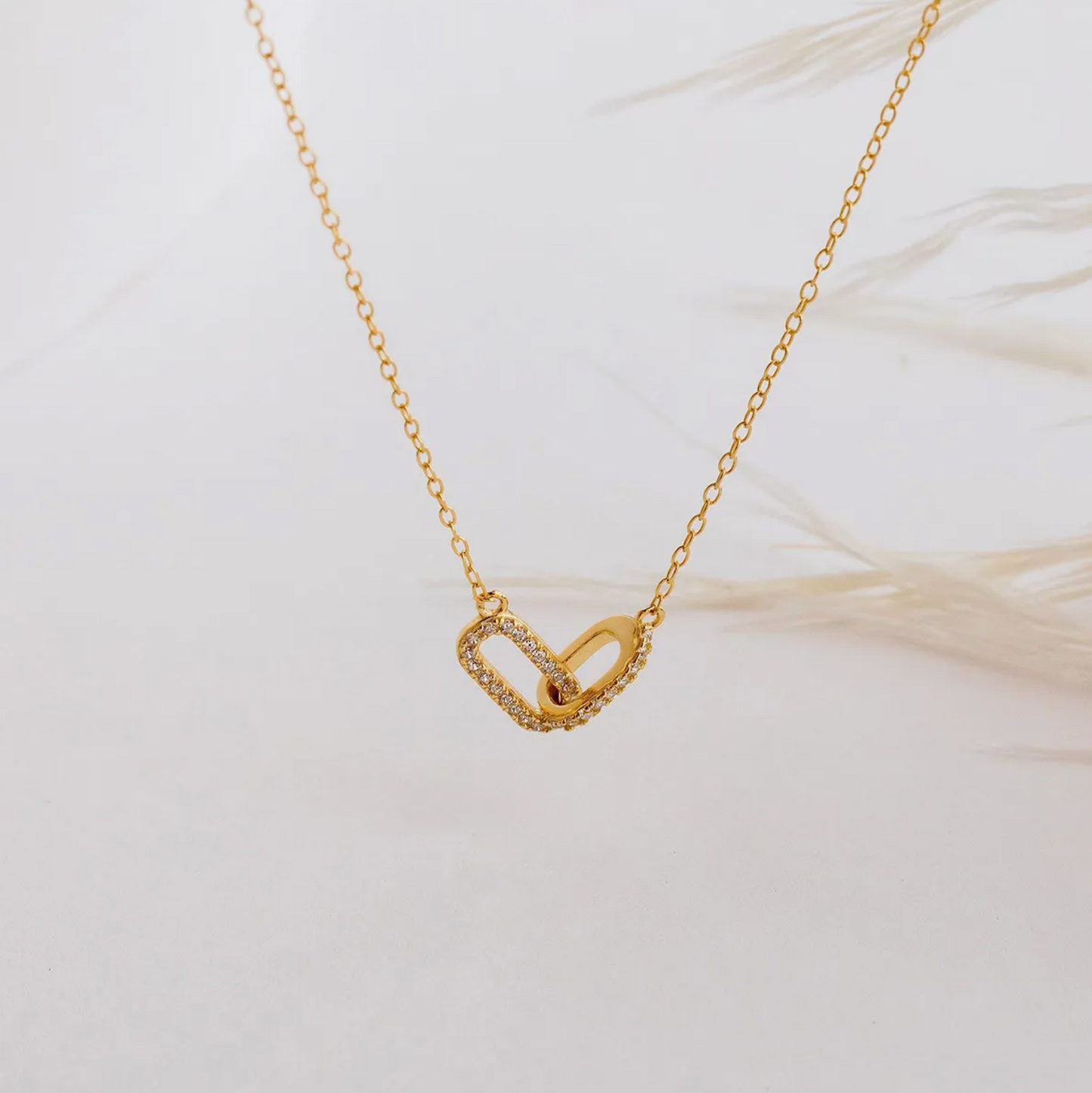 Hooked Gold Necklace