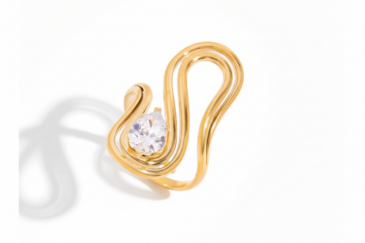 Icon Gold Geometric Ring